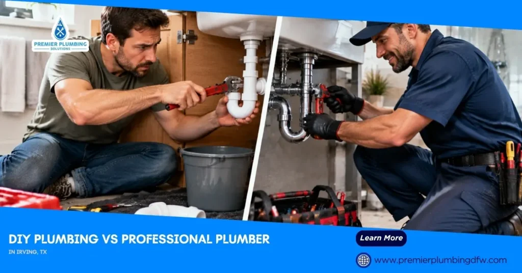 DIY Plumbing vs Professional Plumber - Which One Do You Need 2026